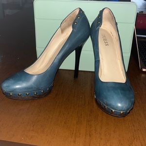 Guess platform heels